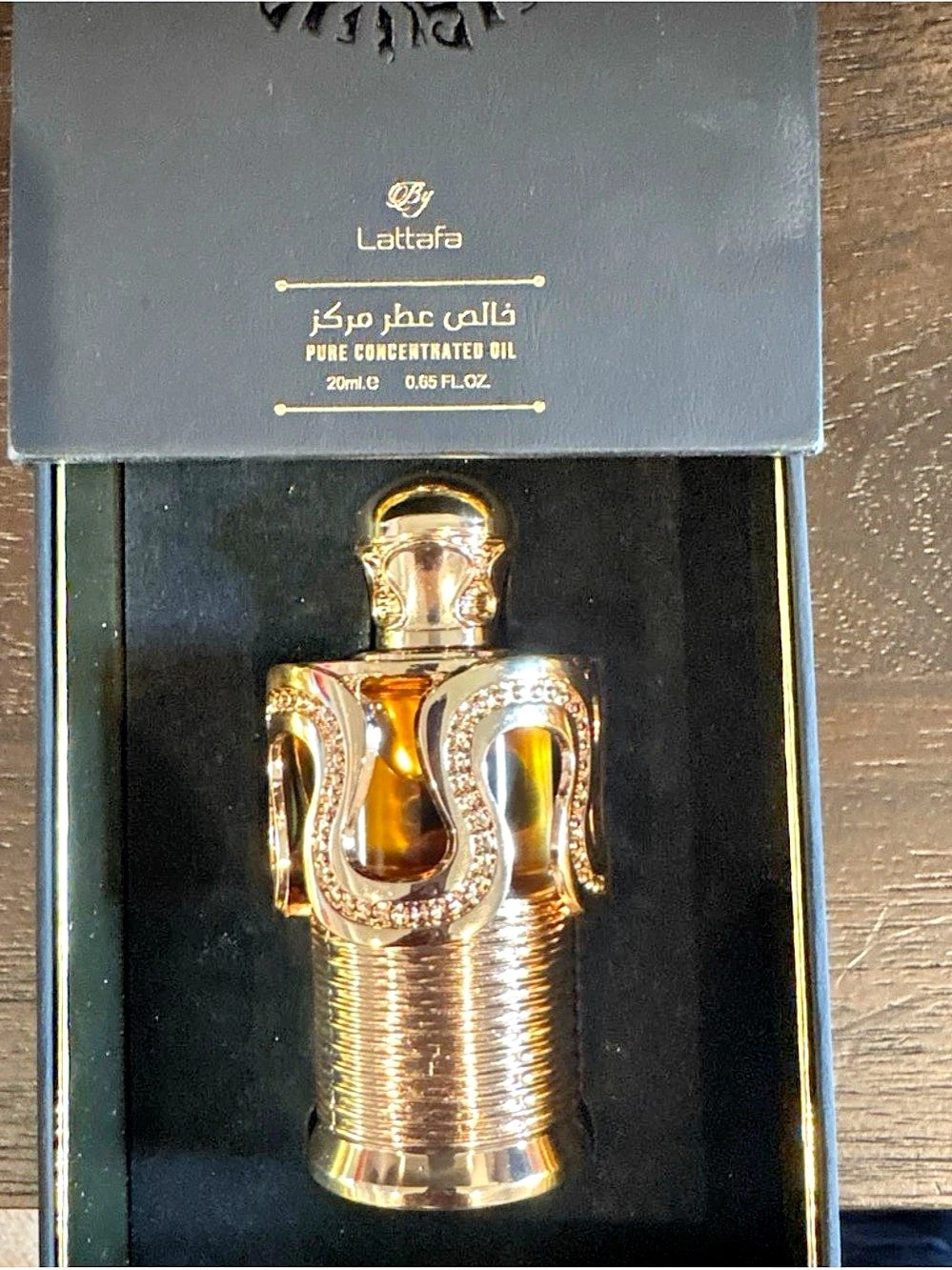 Lattafa M attha Pure Concentration Oil Perfume Gold NWT